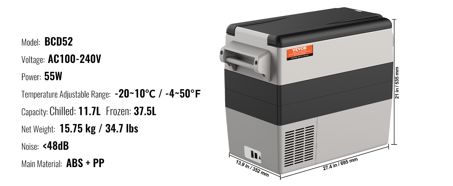 Kaksivyöhykkeinen säilytystila