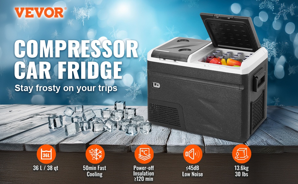 Kannettava autokylmälaite 30 L