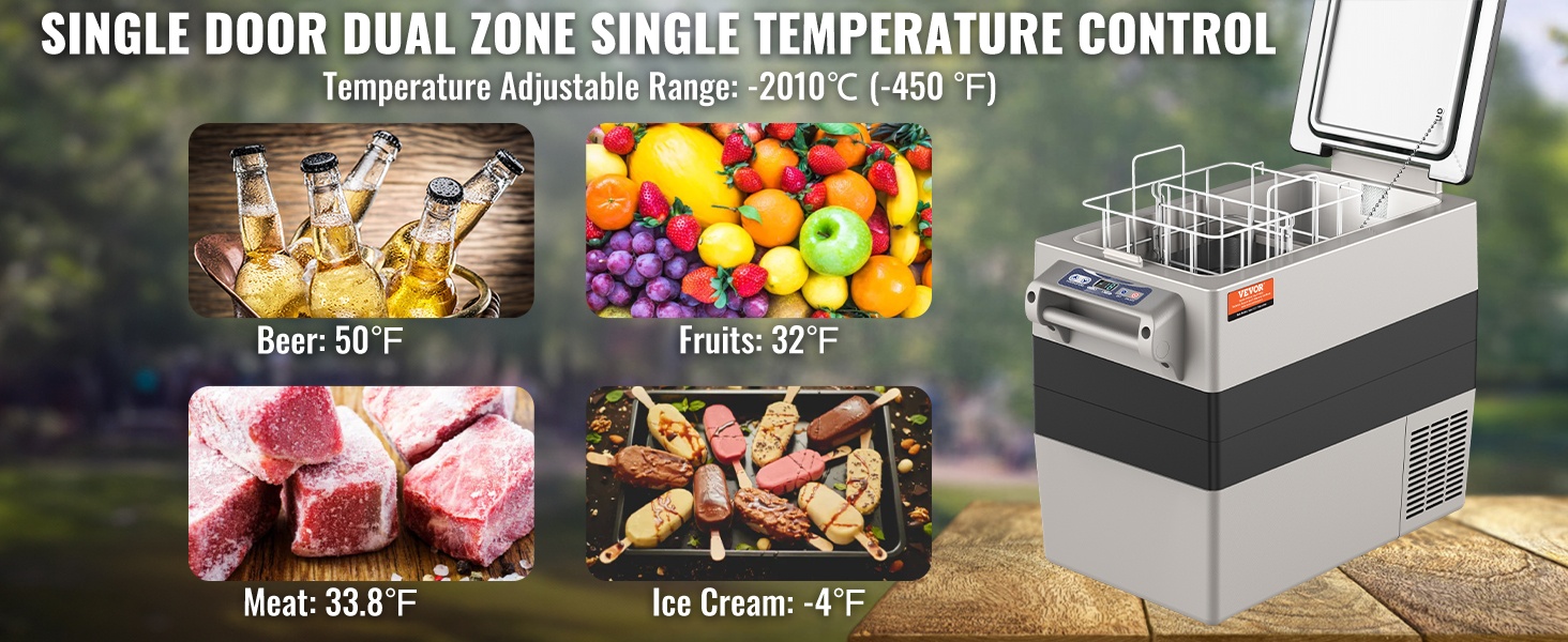 Säädettävä lämpötila-alue