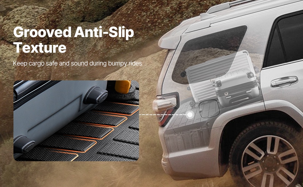 Liukumaton pinta pitää kuorman paikoillaan