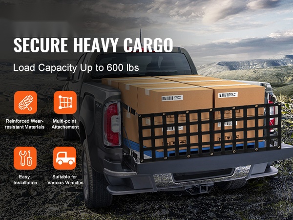 Takaluukun kuormaverkko ajoneuvossa