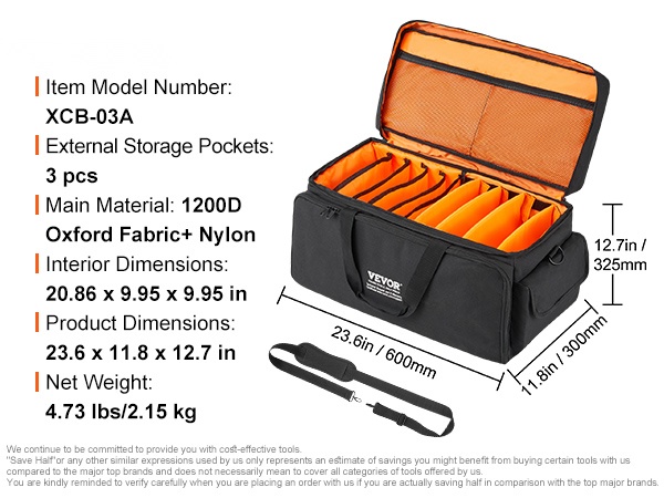 Laukun koko suhteessa käyttäjään