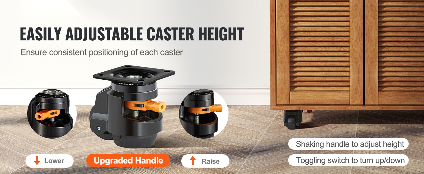 Kääntyvät kalustepyörät 10.1 cm