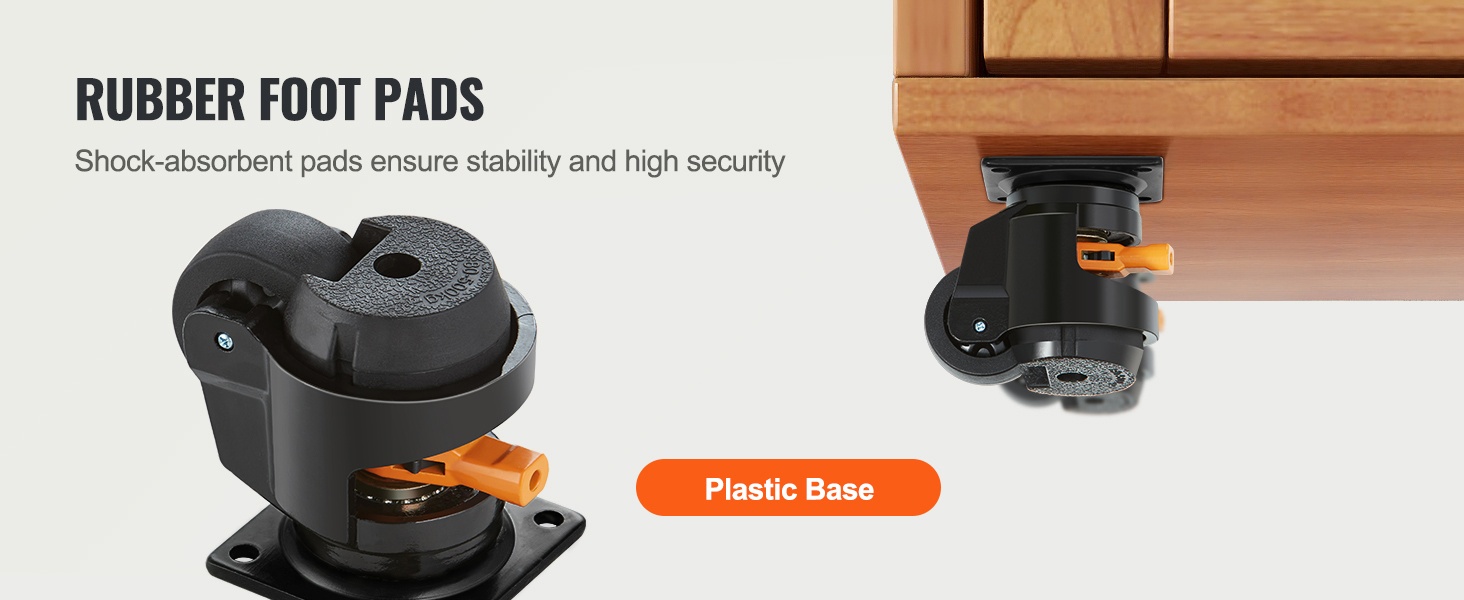 Kääntyvä kalustepyörä A/B-jarrulla