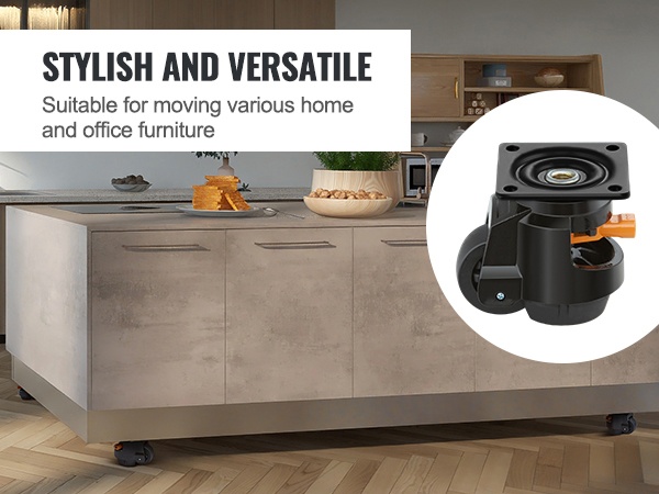 Kalustepyörät erilaisissa käyttökohteissa