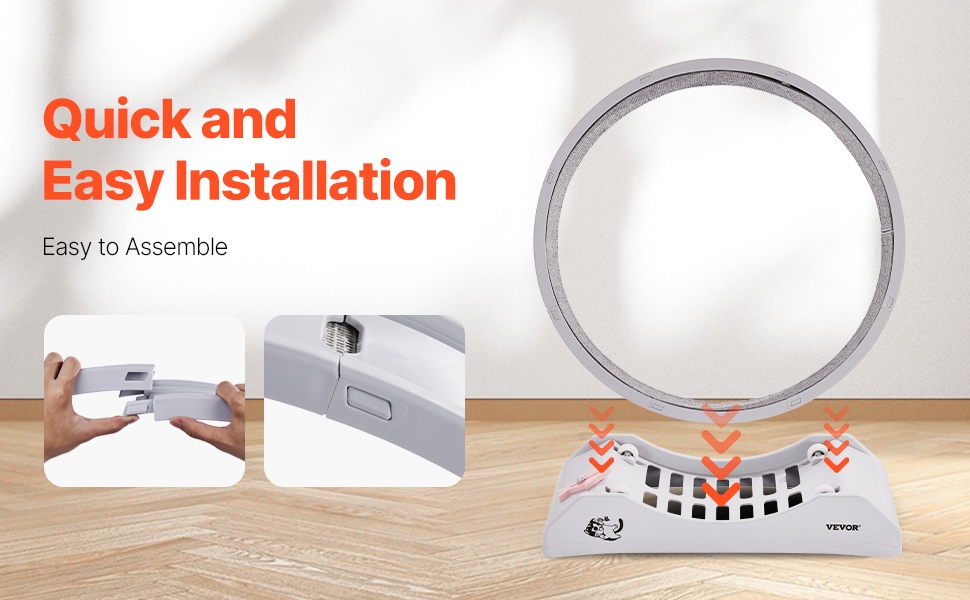 Kissan juoksupyörä tilavalla sisähalkaisijalla