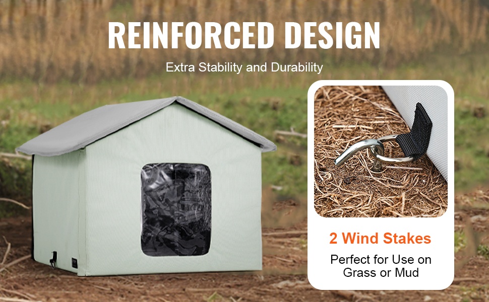 Vakaat tuet ja kiinnitys maahan