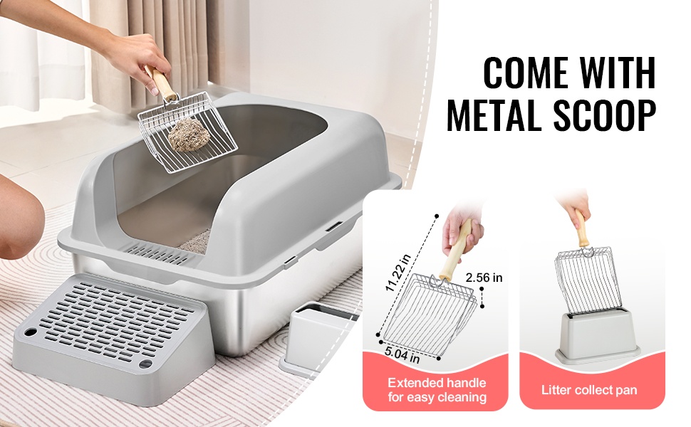 Kissanvessa metallisella siivilälapiolla