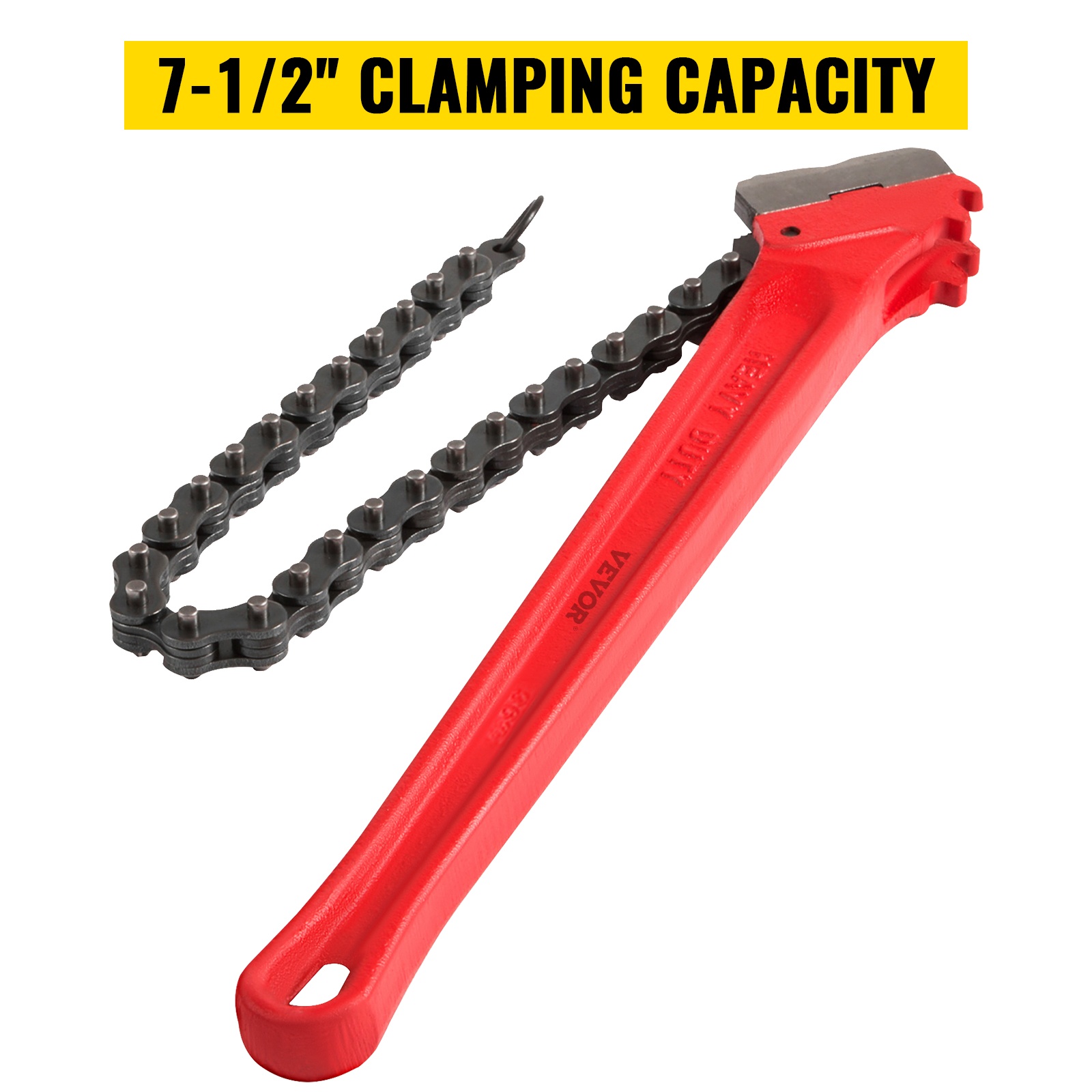 Putkiketjuavaimen puristuskapasiteetti