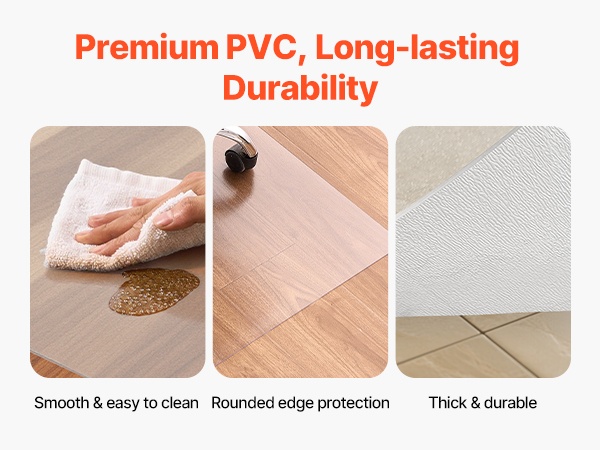 Helposti puhdistettava tuolimatto