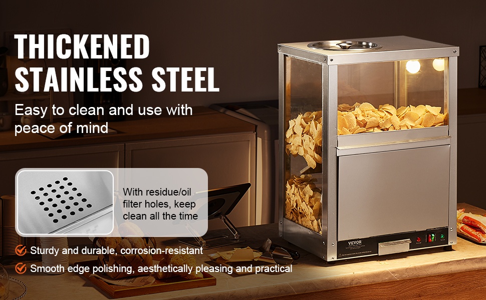 Lämpökaappi lämmittävällä valolla