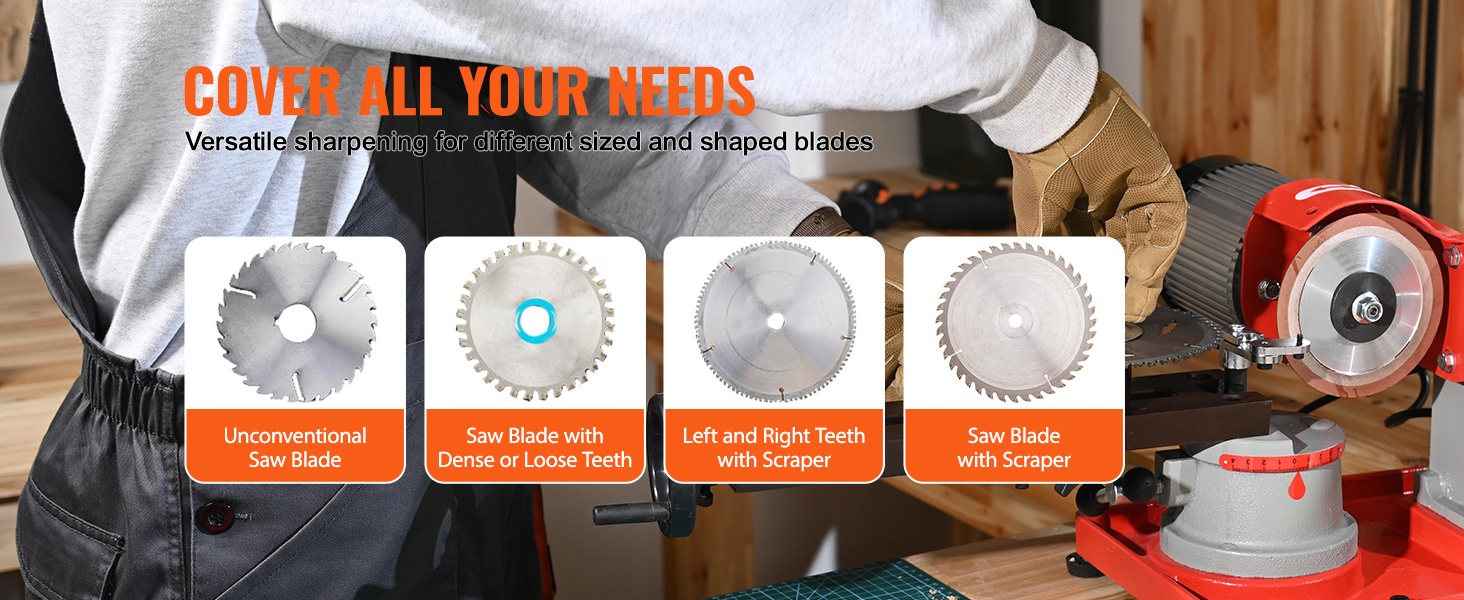 Eri kokoiset keskiörenkaat pyörösahanterille