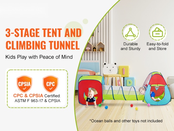 Kiipeilytunneli sisäkäyttöön, lasten leikki