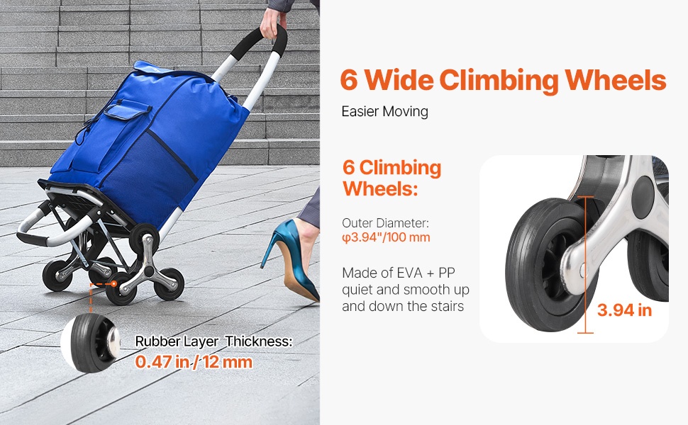 Portaikkokärry pyörillä