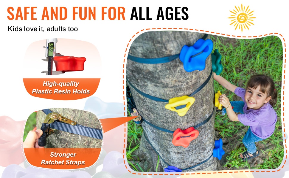 Kestävät ja luistamattomat kiipeilykivet