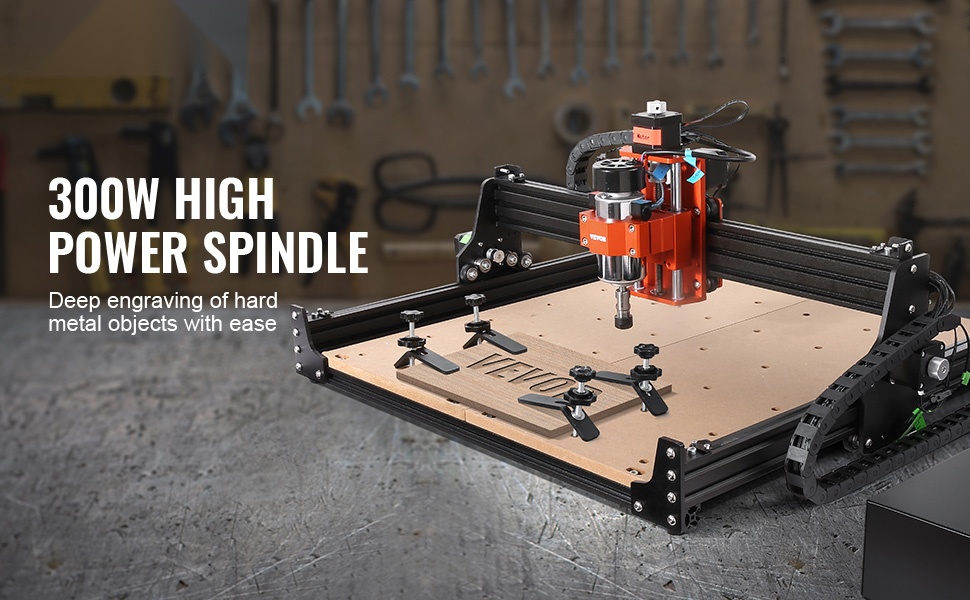 CNC-jyrsinkoneen yleiskuva