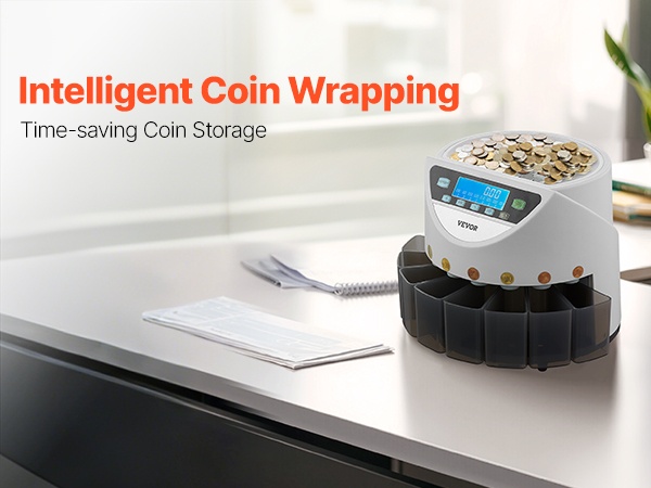 Ammattikäyttöön sopiva kolikkolaskuri