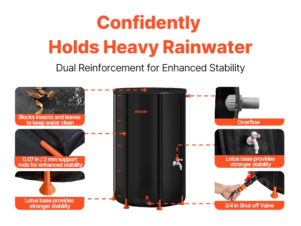 Verkkokansi ja hana sadevesitynnyrissä