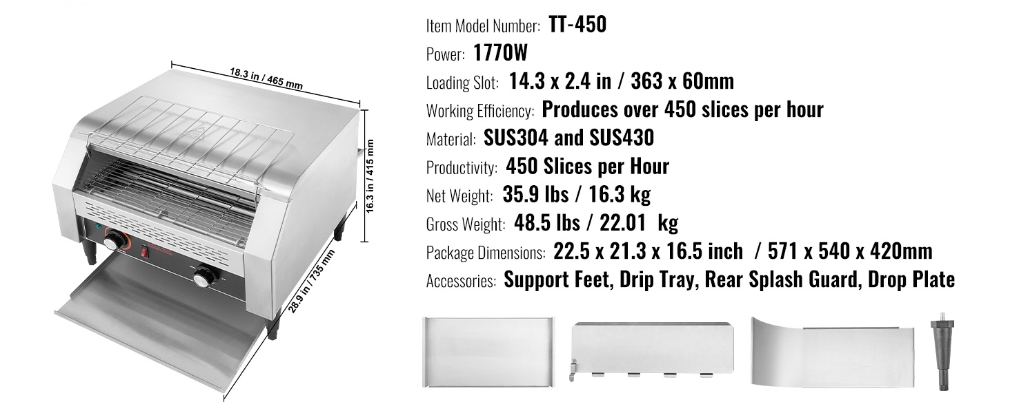 Kuljetinleivänpaahdin ravintolassa