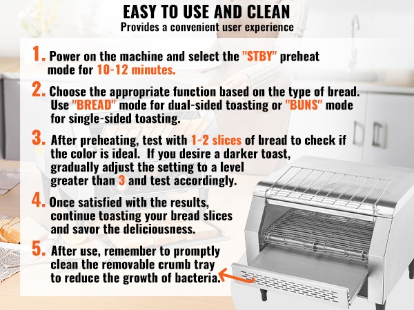 Ammattikäyttöön suunniteltu leivänpaahdin