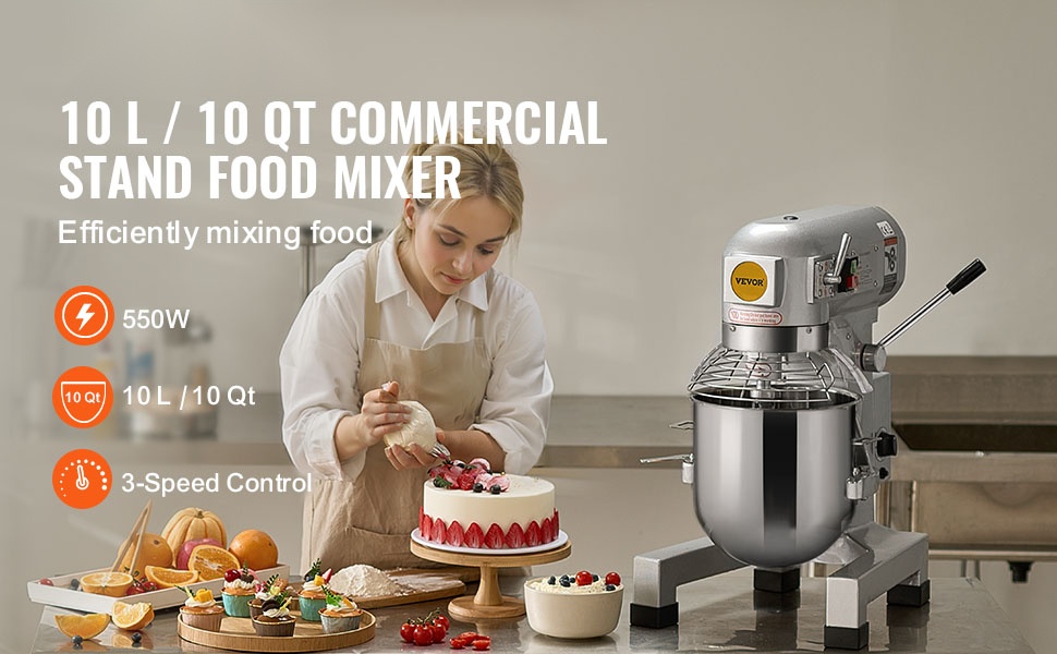 Ammattimainen ruokamyrsky 14 L kulholla