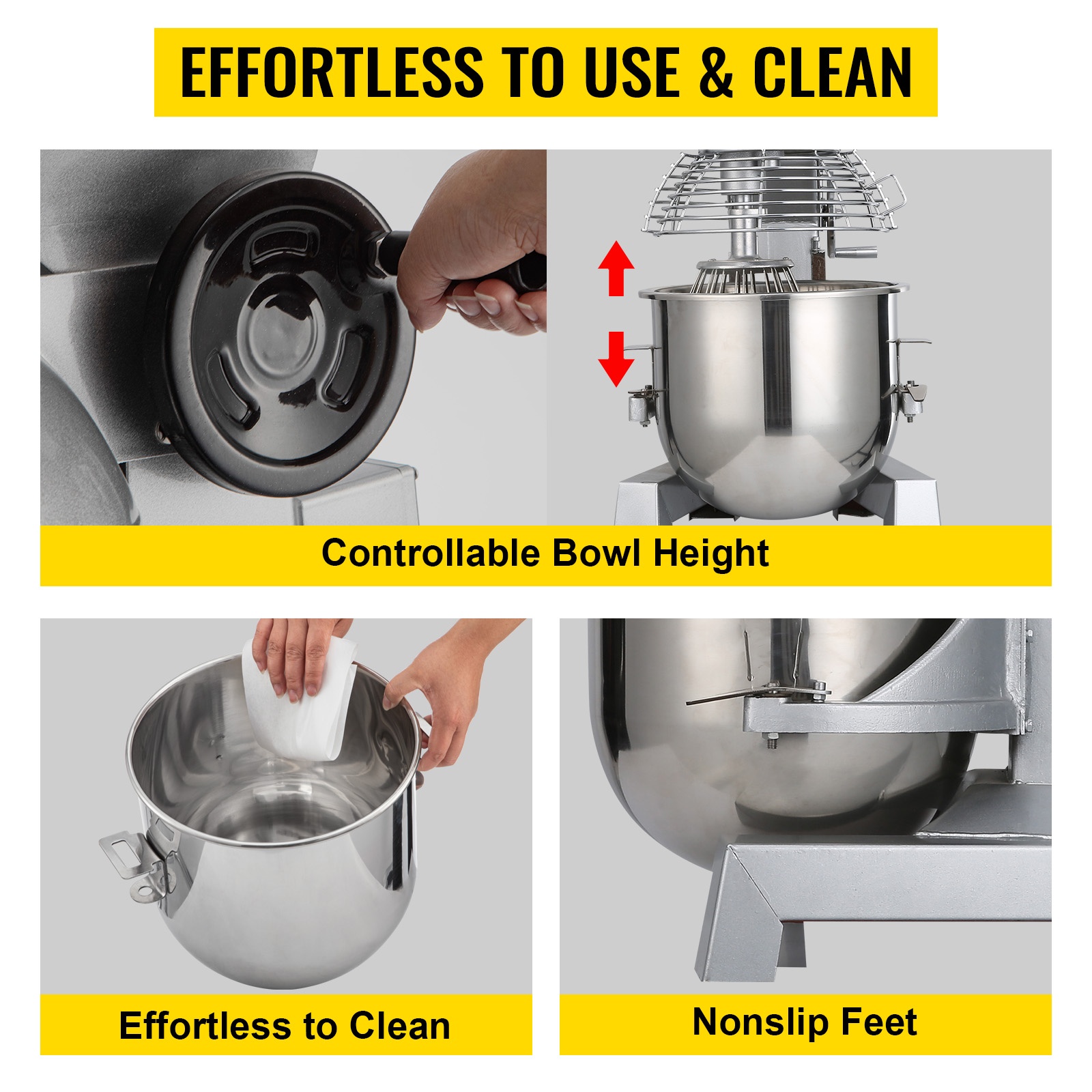 Helppo puhdistaa ja säätää