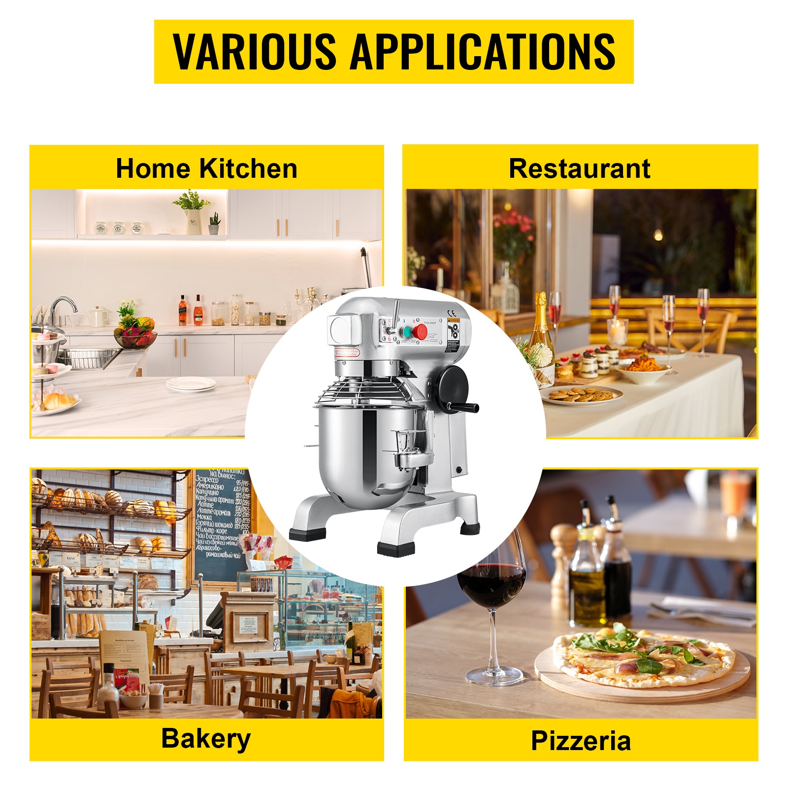 Käyttö eri keittiöympäristöissä