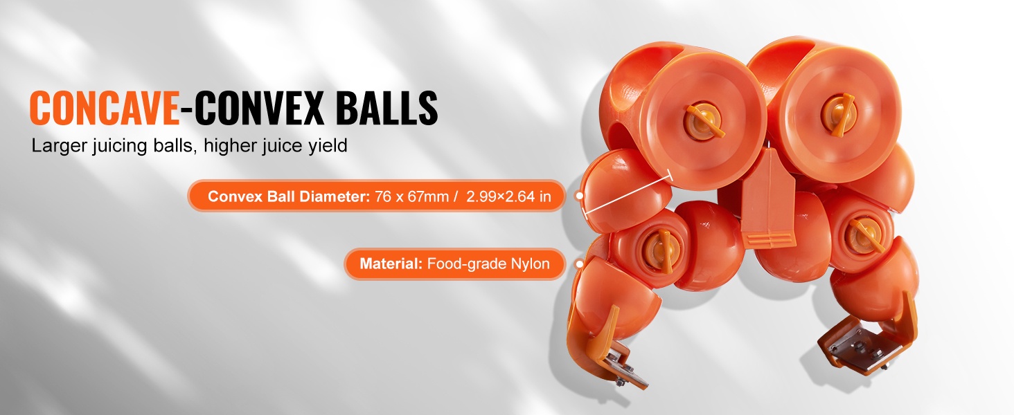 Puristuspallojen halkaisija