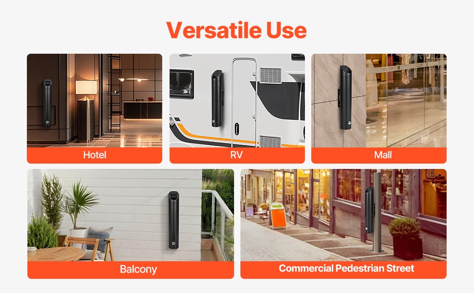 Ulkotuhkanastia puutarhaan ja julkisiin tiloihin