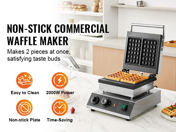 Vohvelitikkukone kompaktissa käytössä