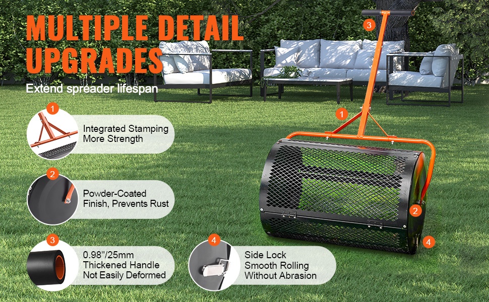 Tukeva teräskori ja jauhemaalattu pinta