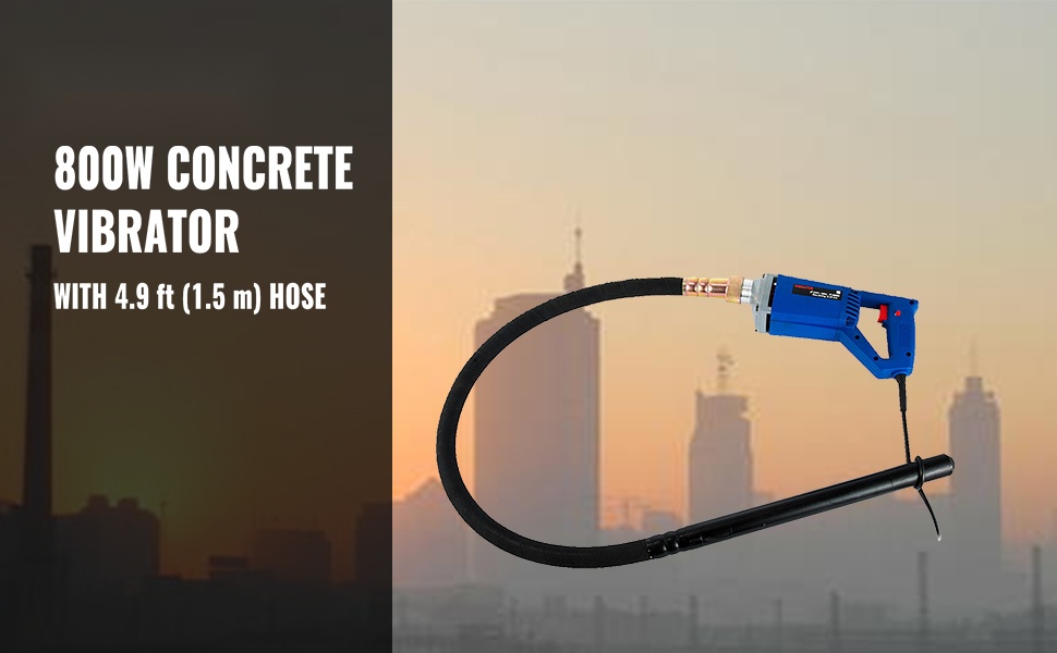 Sähköinen betonitärytin 800 W