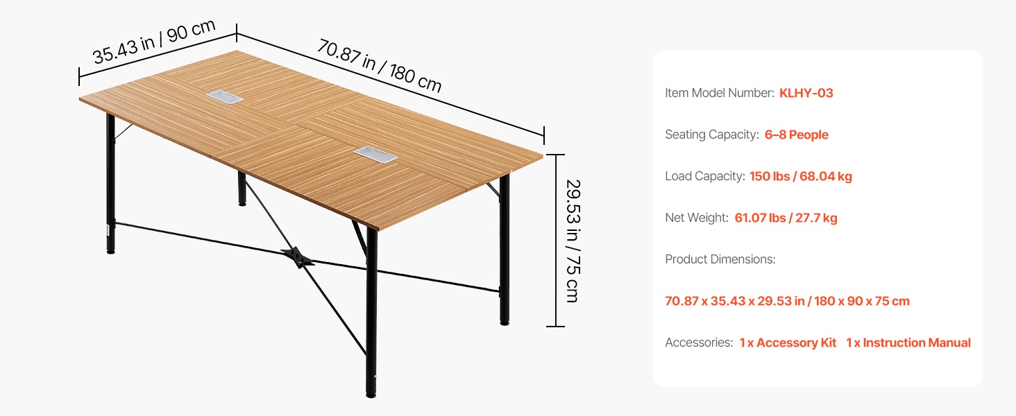 Neuvottelupöydän mitat