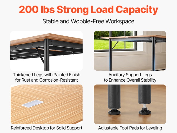 Vakaa pöydän runko