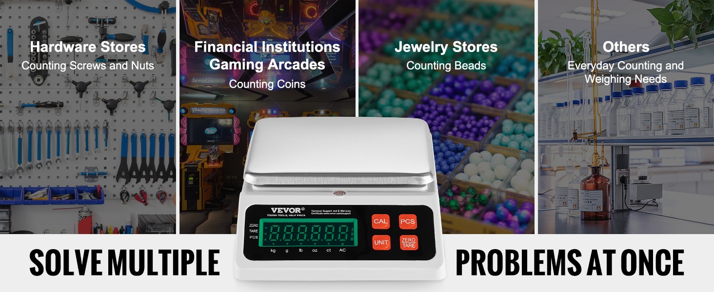 Vaaʼan käyttö pienten osien laskentaan