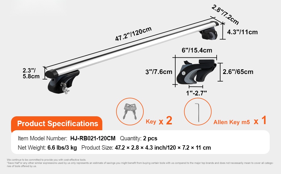 Yleismalliset kattokaiteiden poikkipalkit käytössä