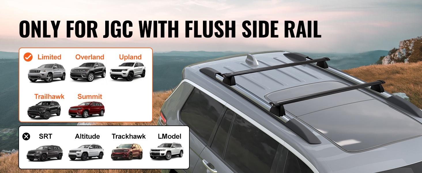 Säädettävät kiinnitysosat kattotelineessä