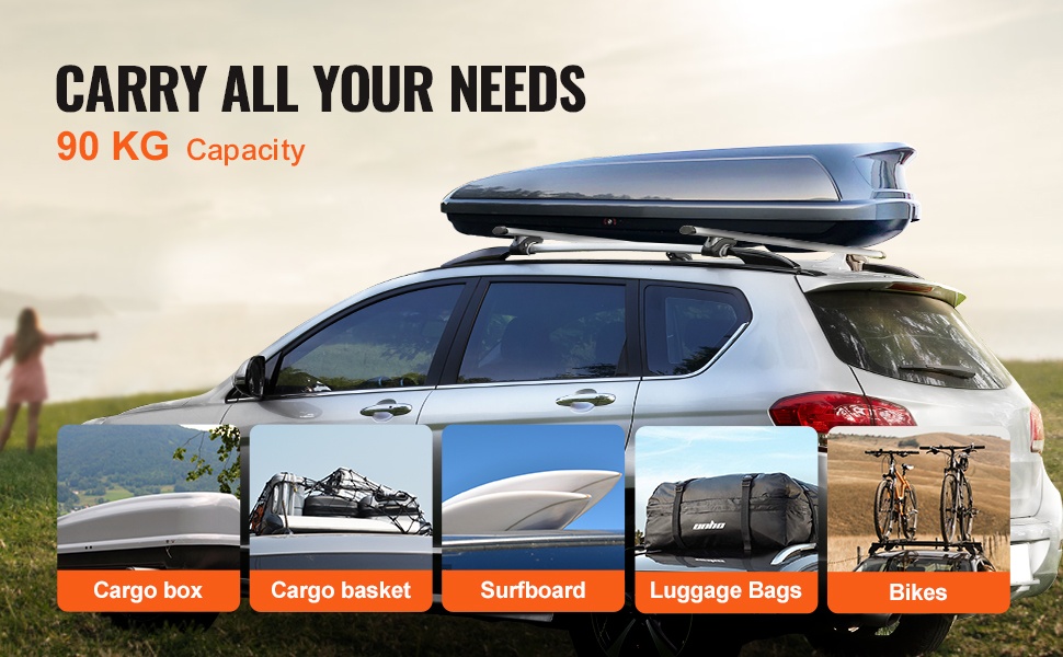 Kattoteline 90 kg kantavuudella