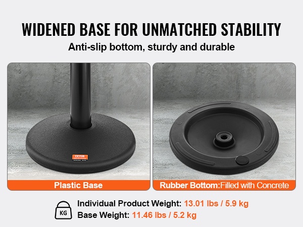 Vakaa jalusta lähikuvassa