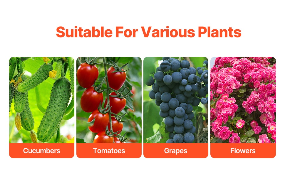 Sopii kurkuille, tomaateille, kurpitsoille ja muille köynnöskasveille