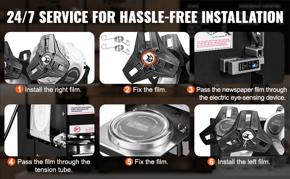 Helppo asennus ja käyttö