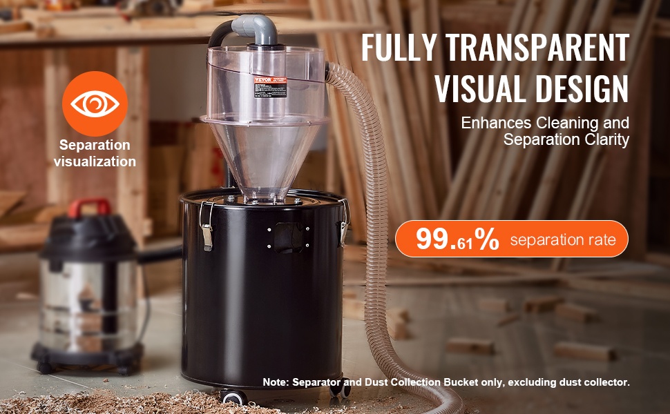 Syklonierotin imurin kanssa