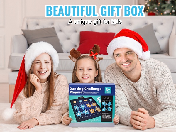 Tanssimatto lahjapakkauksessa mobiili