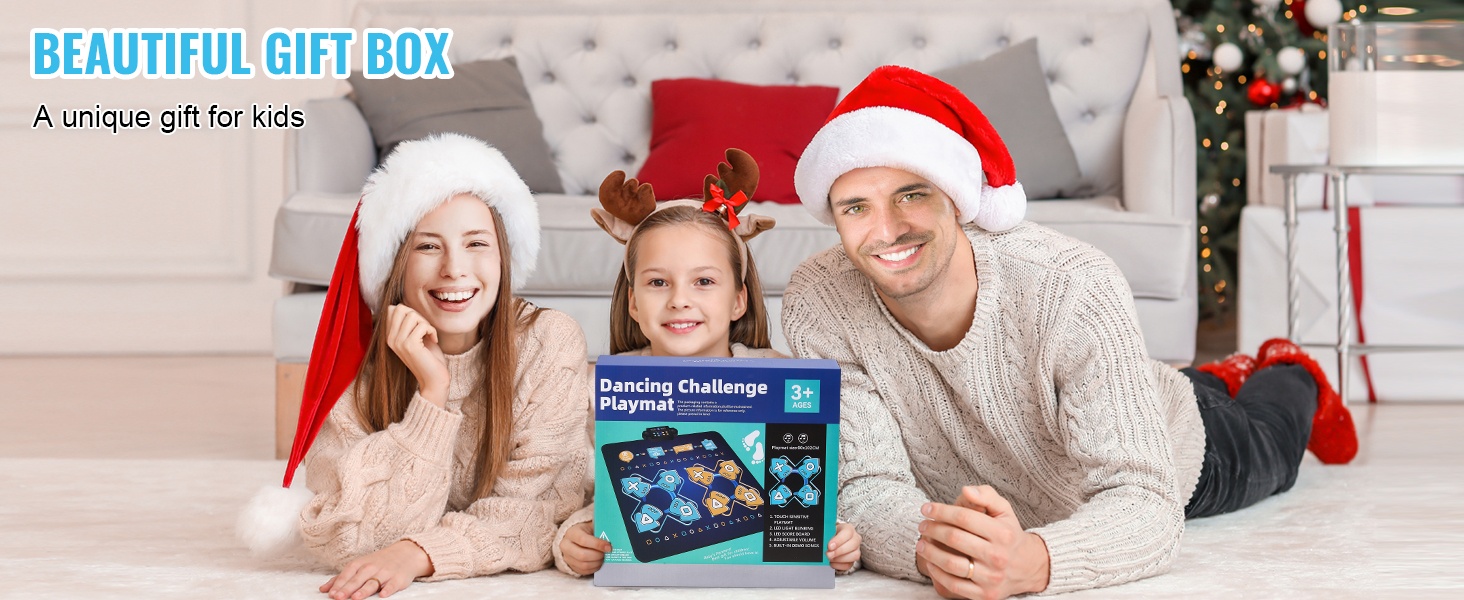 Tanssimatto lahjapakkauksessa