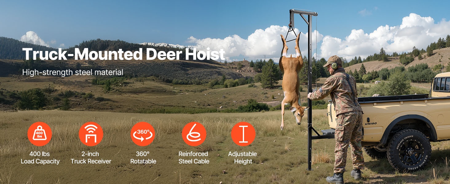 Riistanostin ajoneuvon vetokoukussa