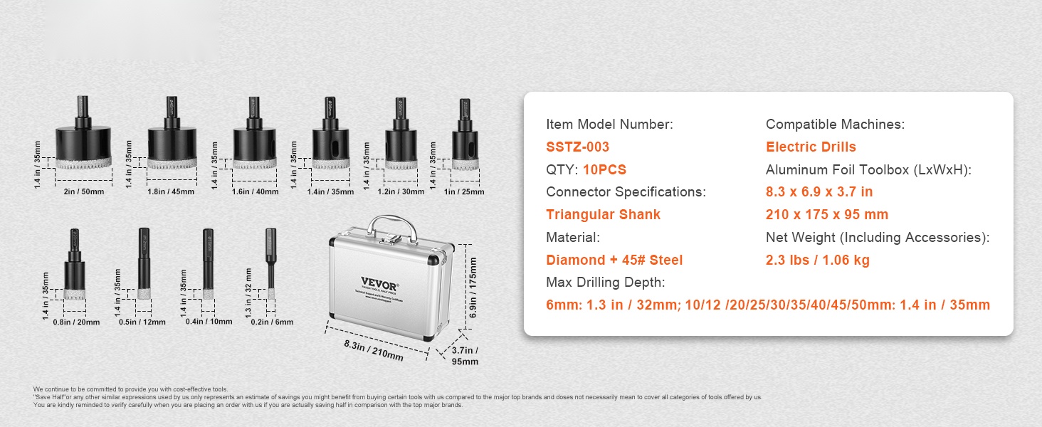 Timanttiporanteräsarja käytännössä