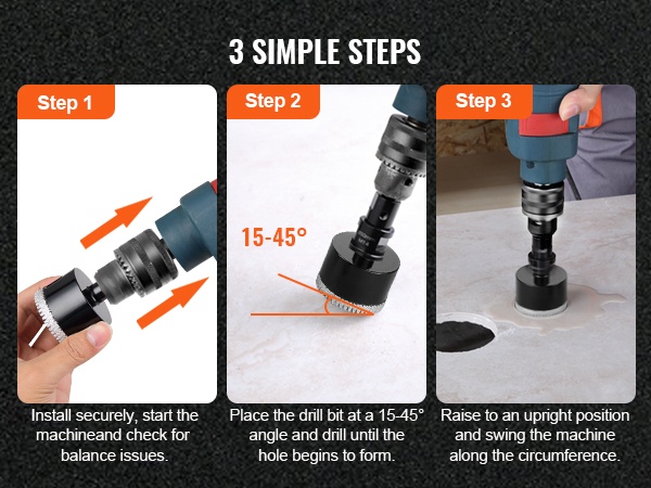 Pystysuora poraus tarkkaan leikkaukseen