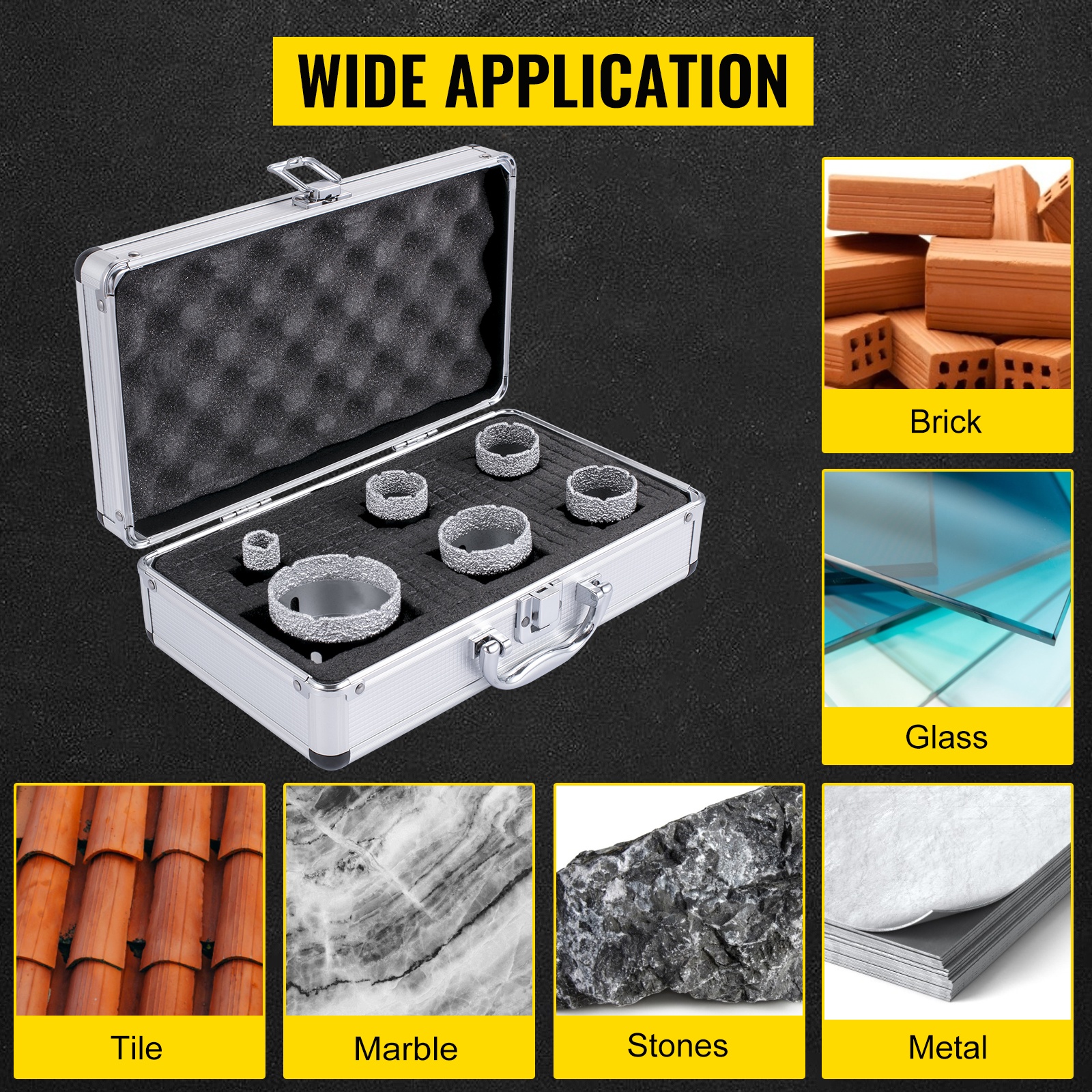 Timanttiporanterät koville materiaaleille