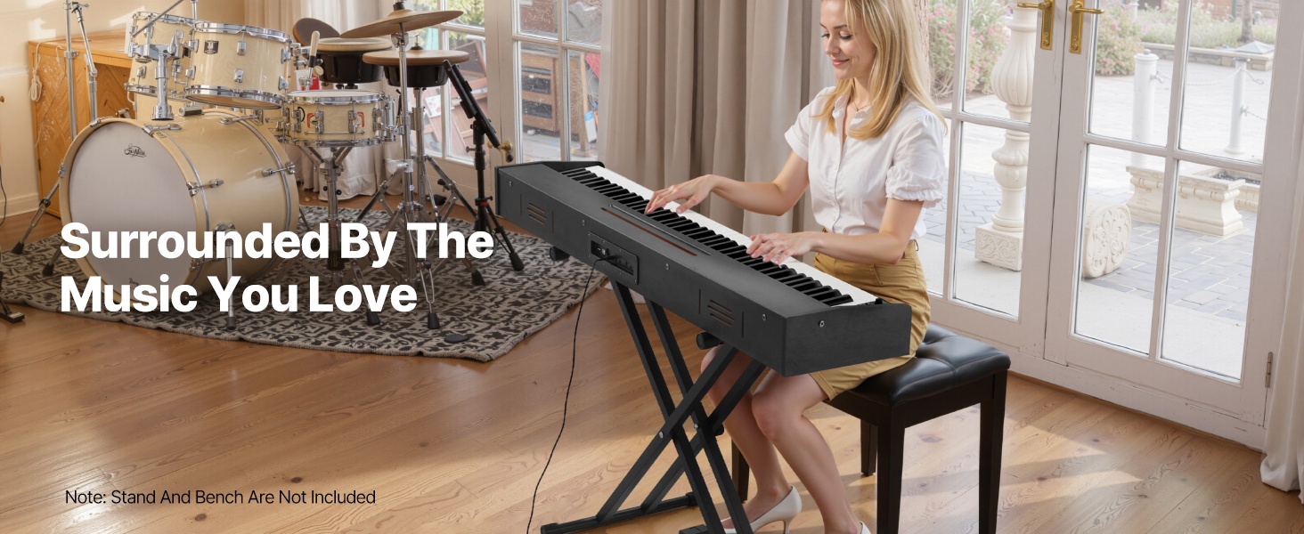 Digitaalipiano kotiin