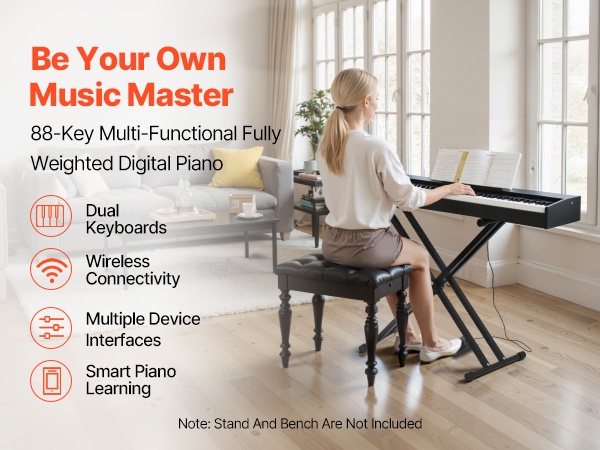 Digitaalipiano harjoitteluun